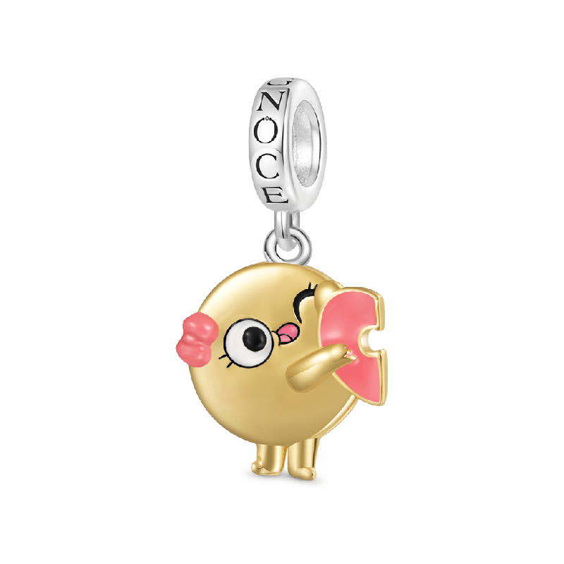 Pancakes Heart  Pendant