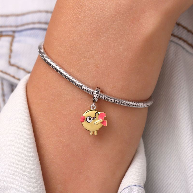 Pancakes Heart  Pendant