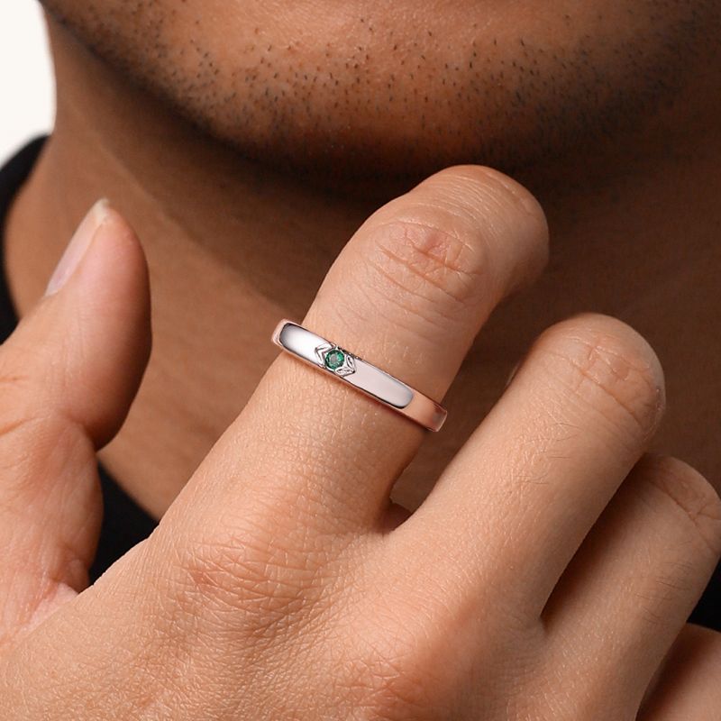 Paraíba Tourmaline Couple Rings