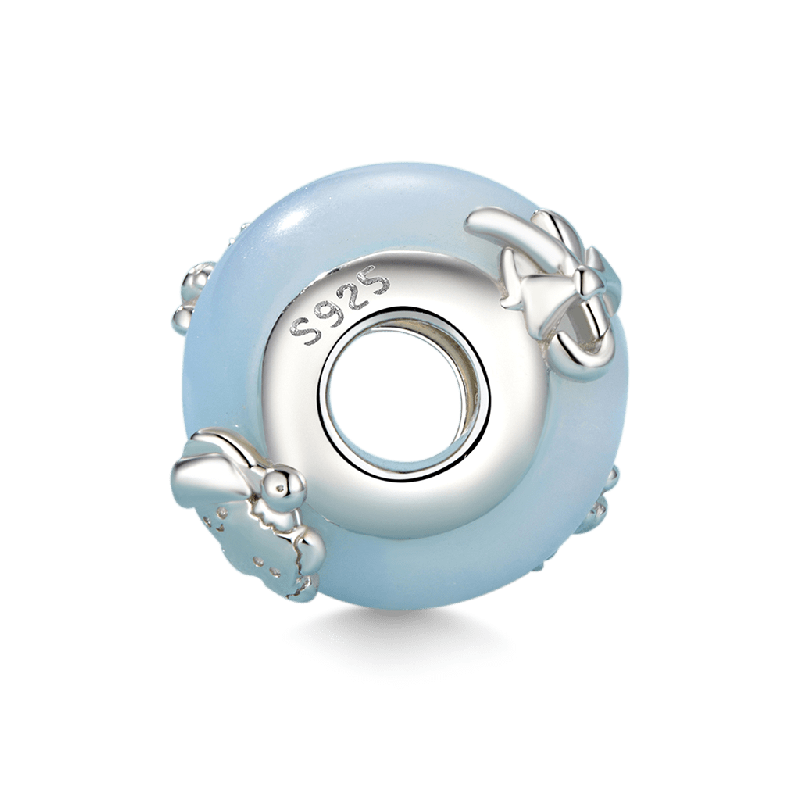 Snowman Rainbow Charm