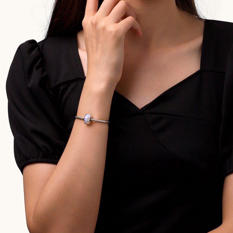 Snowman Rainbow Charm