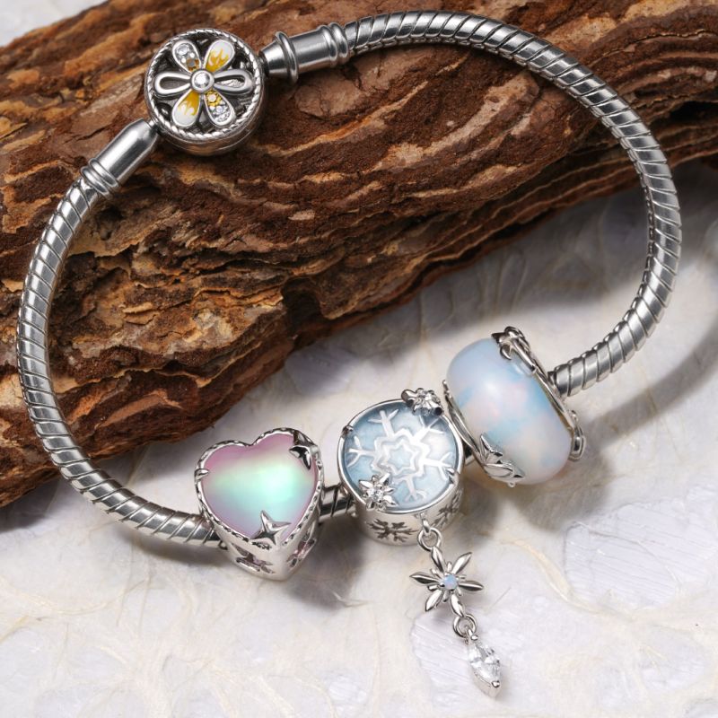 Snowman Rainbow Charm