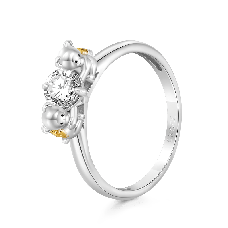 Bear Embrace Ring