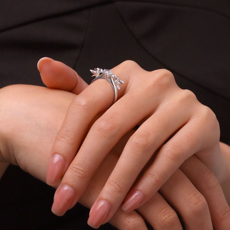 Hummingbird Embrace Ring