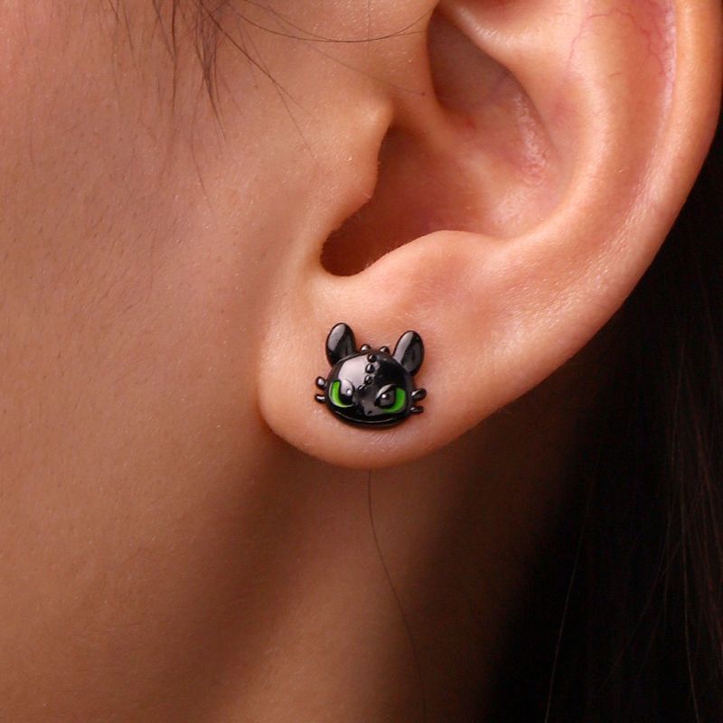 Cool Toothless Stud Earrings