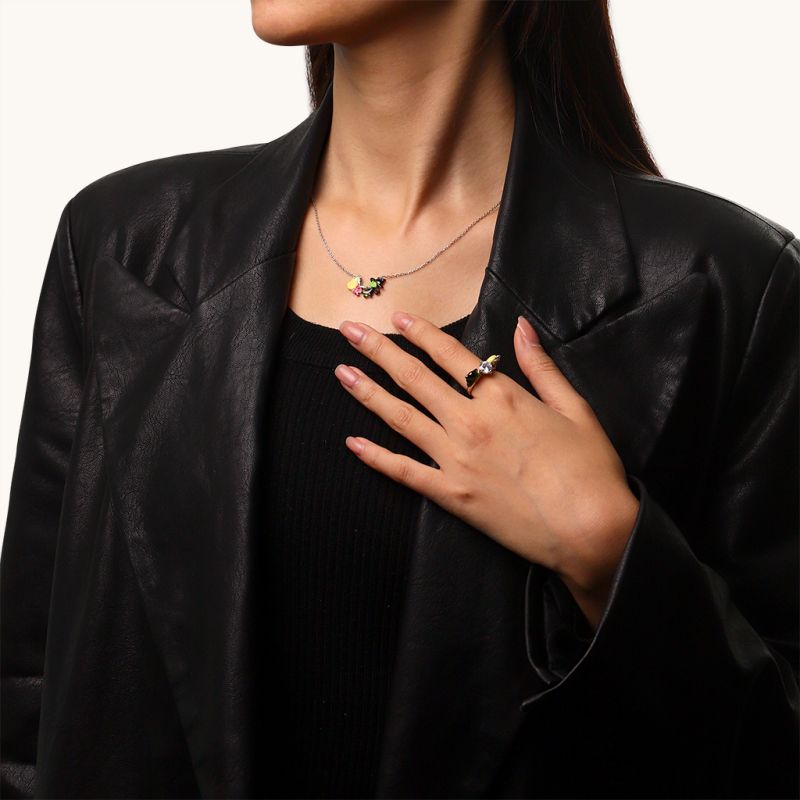 Wicked Elphaba & Glinda Necklace