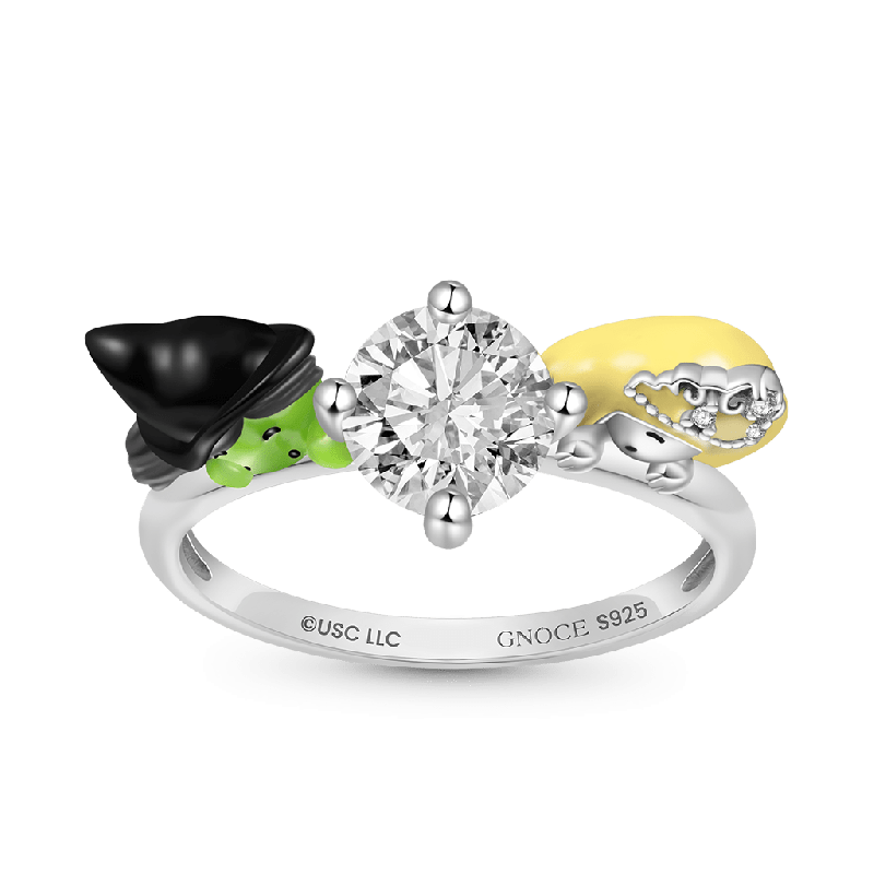 Wicked Elphaba & Glinda Ring
