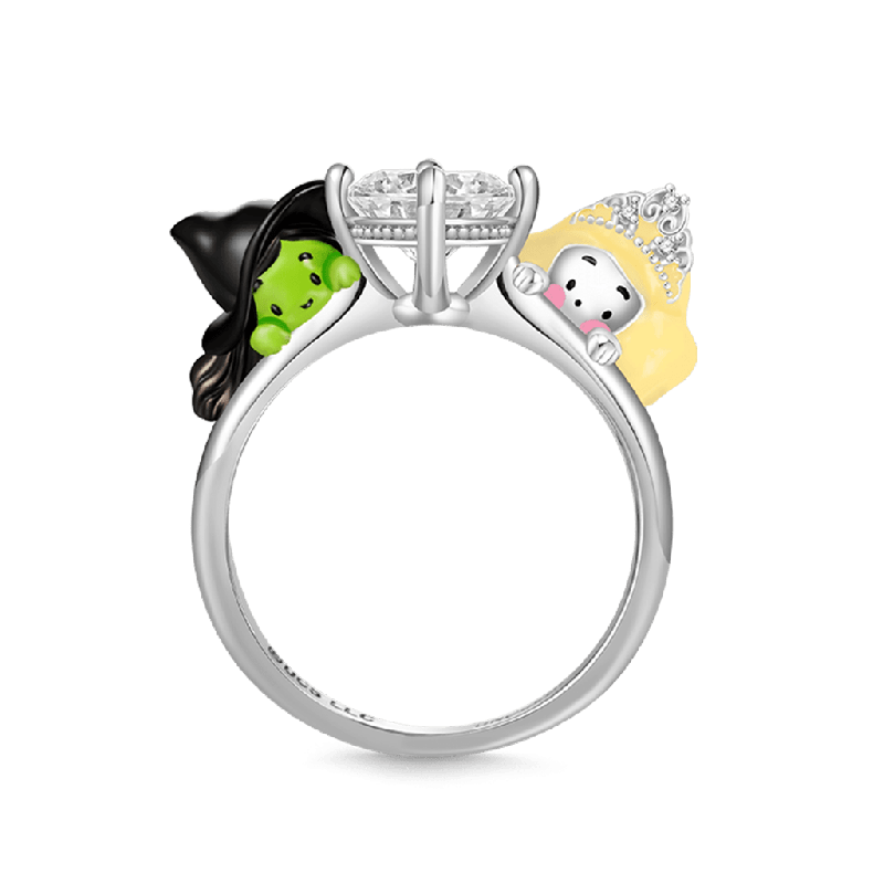 Wicked Elphaba & Glinda Ring