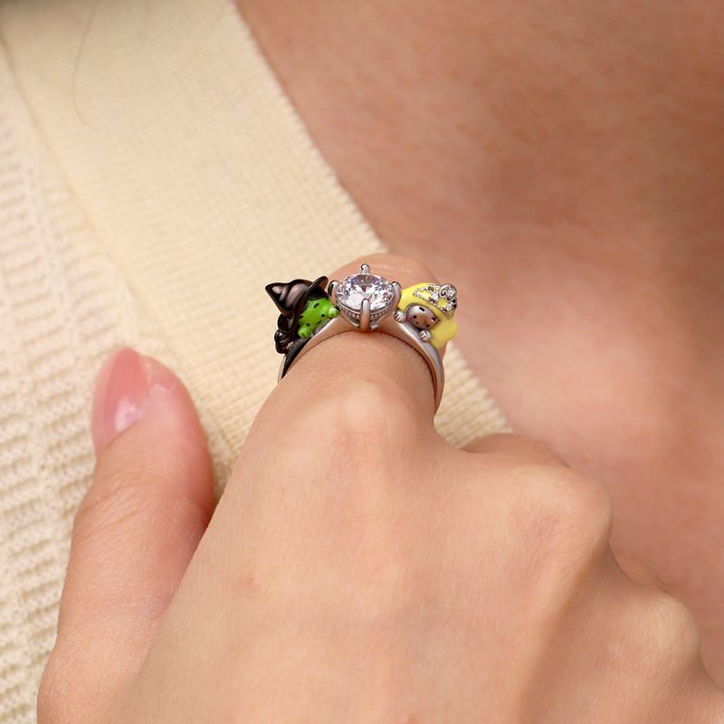 Wicked Elphaba & Glinda Ring
