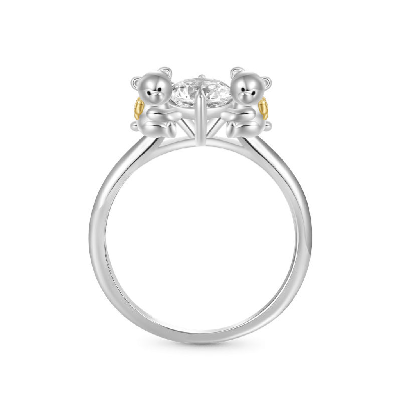 Bear Embrace Ring