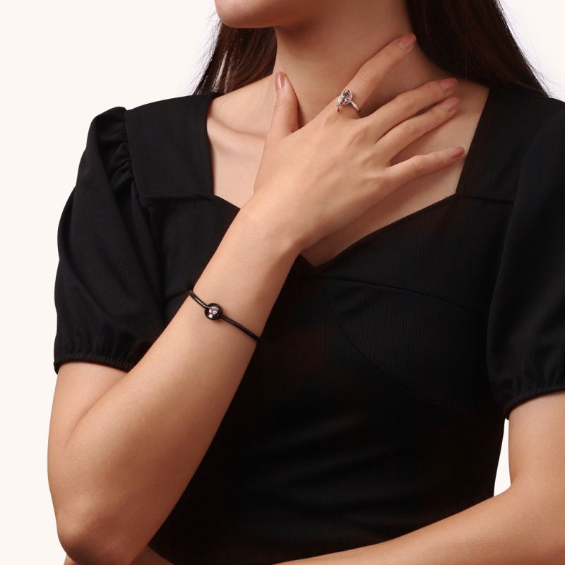 Blood Hand Double-Sided Charm