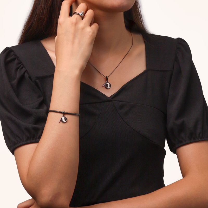 Michael Myers Silhouette Head Pendant