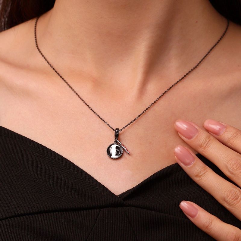 Michael Myers Silhouette Head Pendant