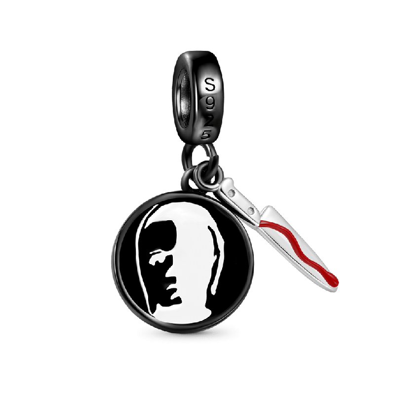 Michael Myers Silhouette Head Pendant