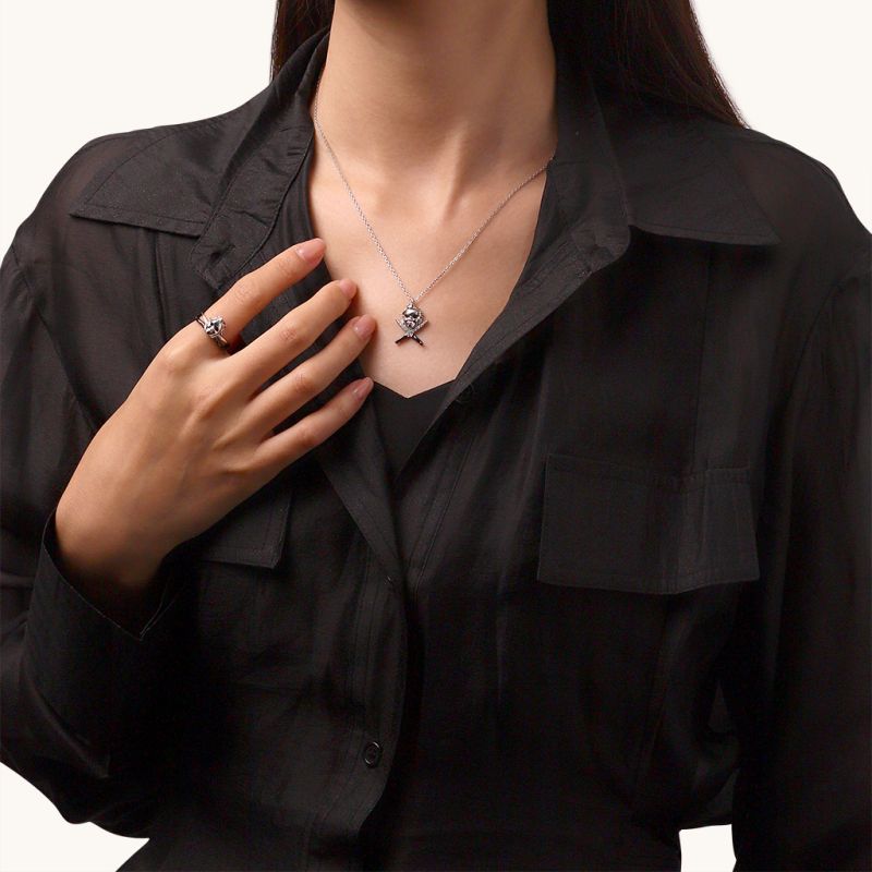 Michael Myers and Knife Necklace