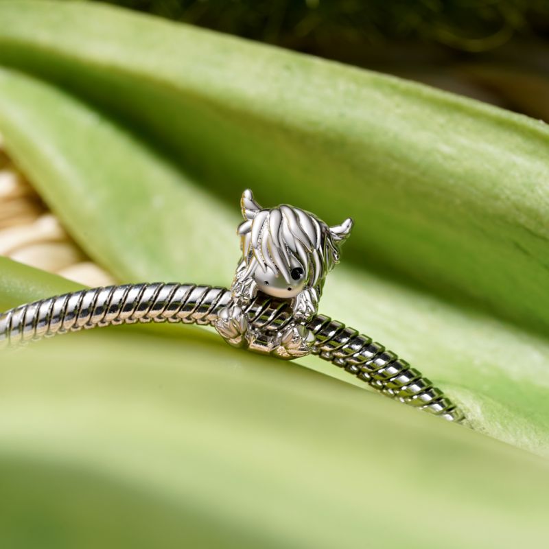 Cute Scottish Highland Cow Charm