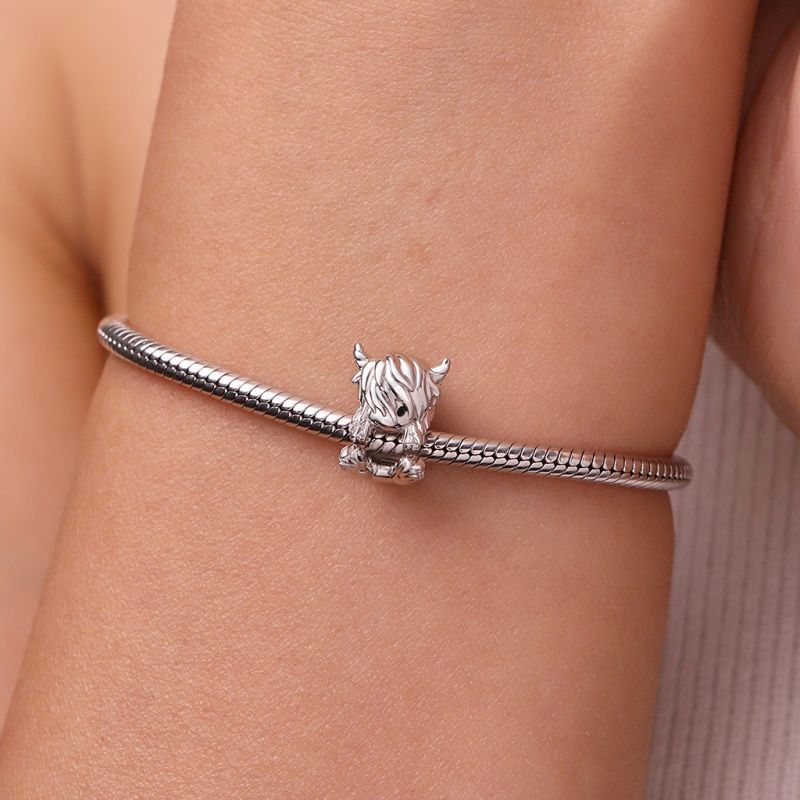 Cute Scottish Highland Cow Charm