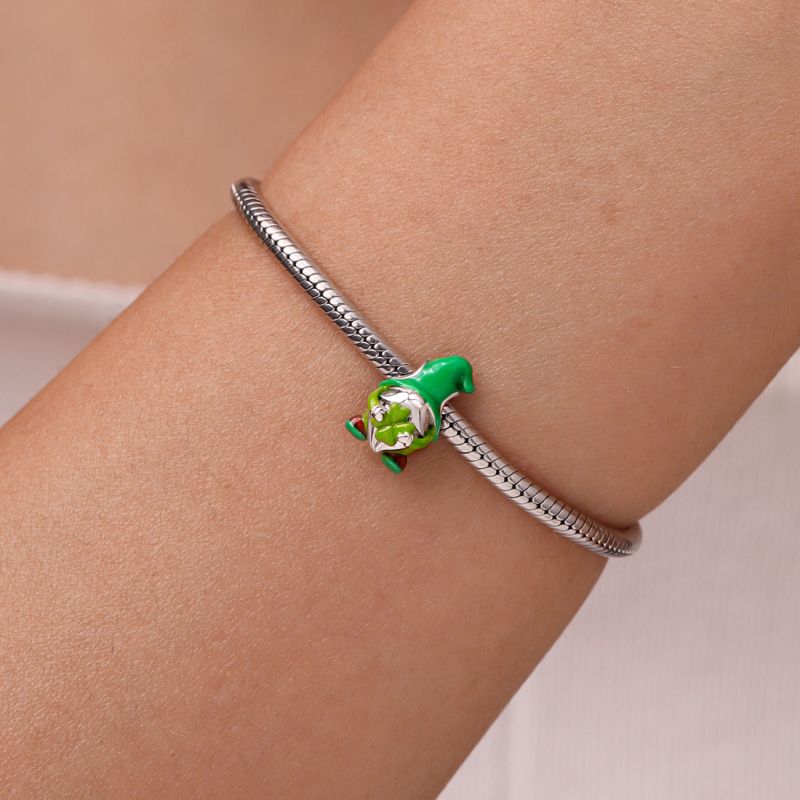 Lucky Clover Gnome Charm