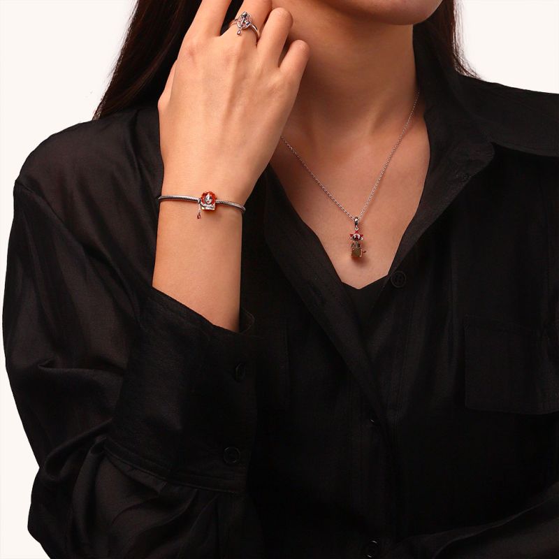 Chucky with Bloody Knife Charm