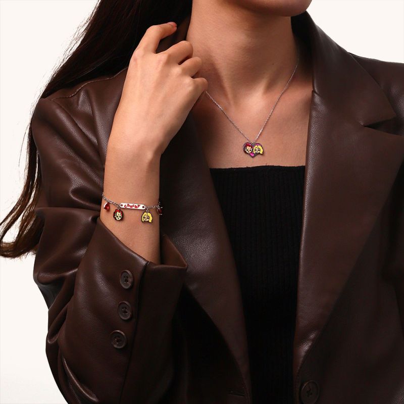 Dark Love Chain Bracelet