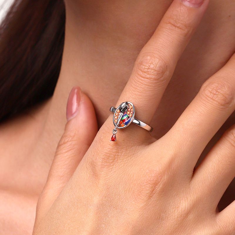 Bloody Knife Signet Ring