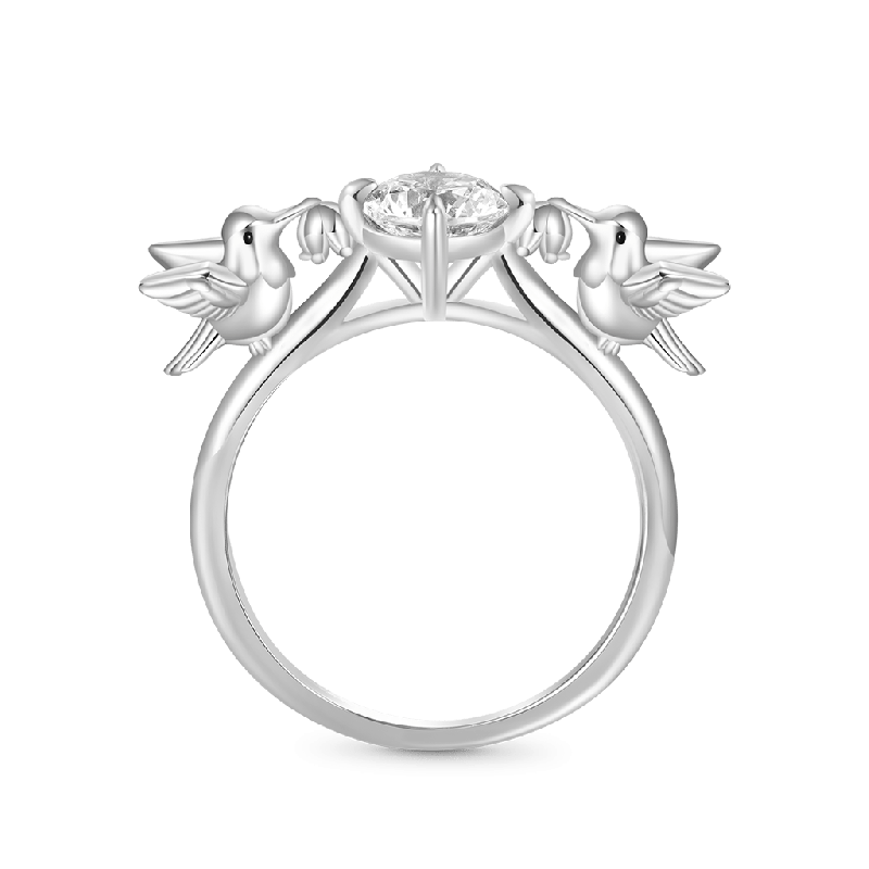 Hummingbird Embrace Ring