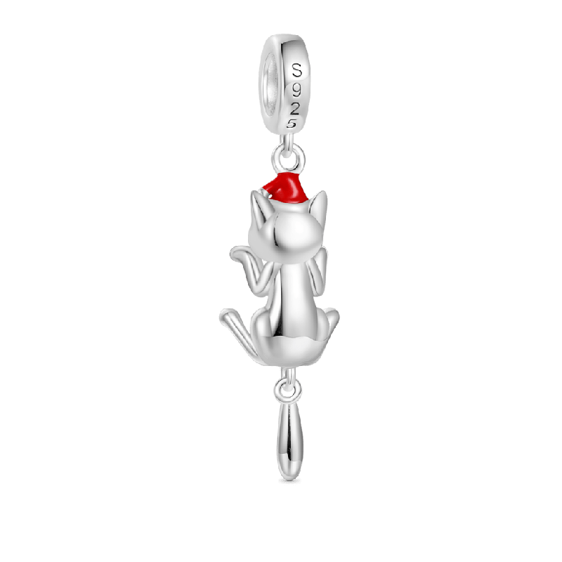 Christmas Cute Cat Pendant