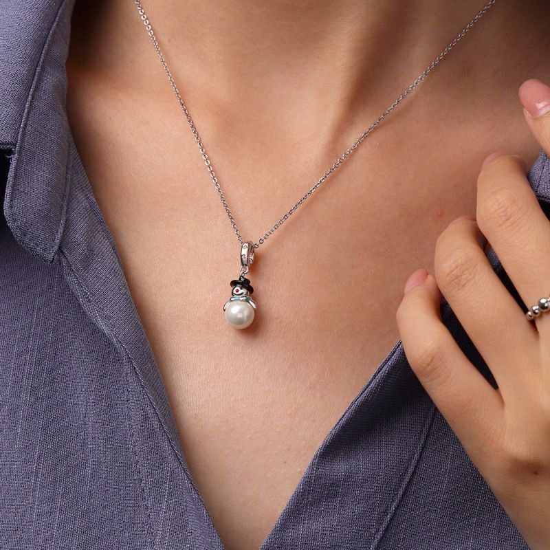 Christmas Mr.Snowman Pendant