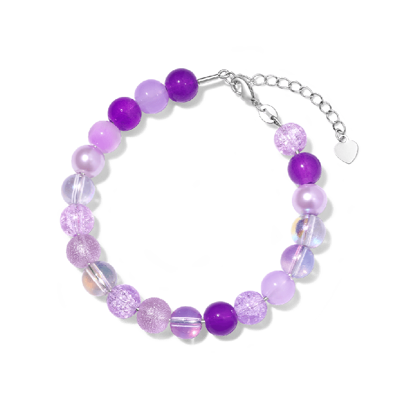 Glass DIY Beaded Bracelet