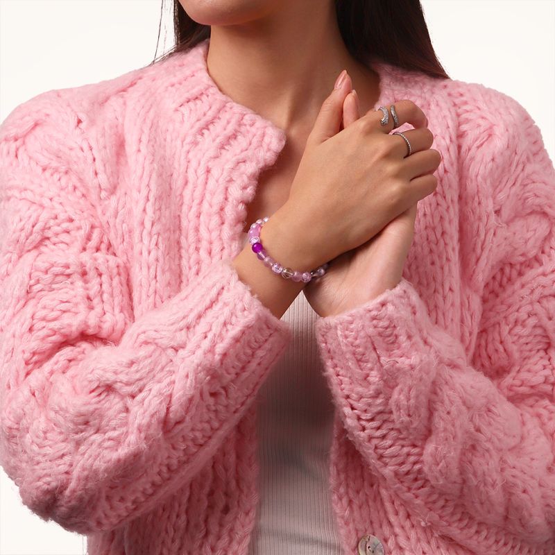 Glass DIY Beaded Bracelet