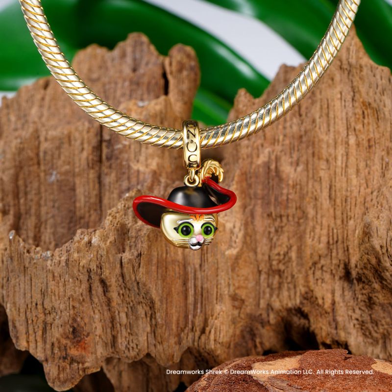 Shrek Puss in Boots Pendant