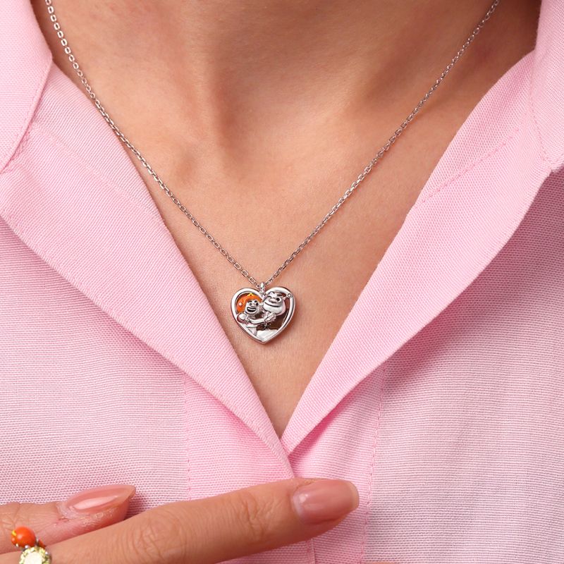 Shrek & Fiona Heart Necklace