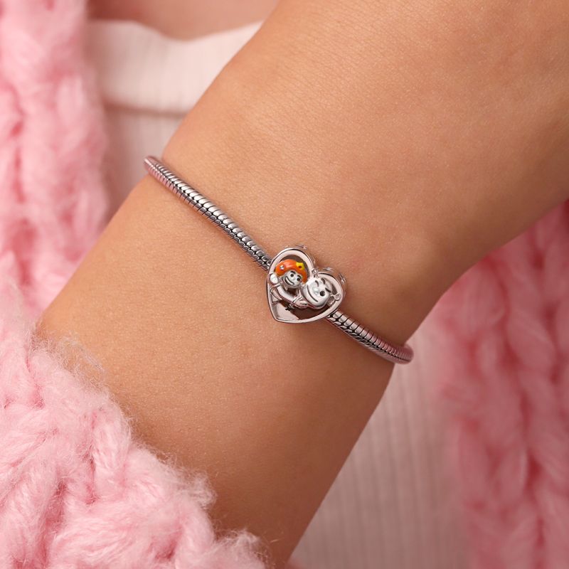 Shrek & Fiona Heart Charm