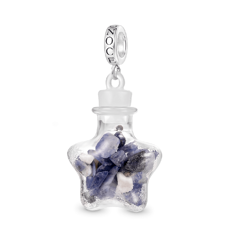 Kyanite Star Bottle Pendant
