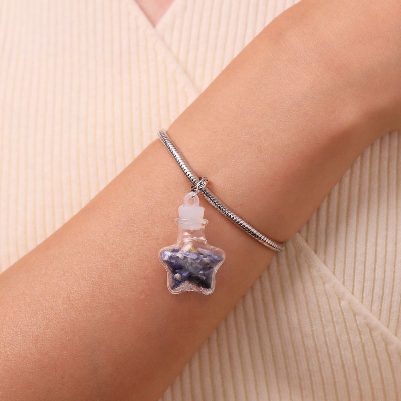 Kyanite Star Bottle Pendant