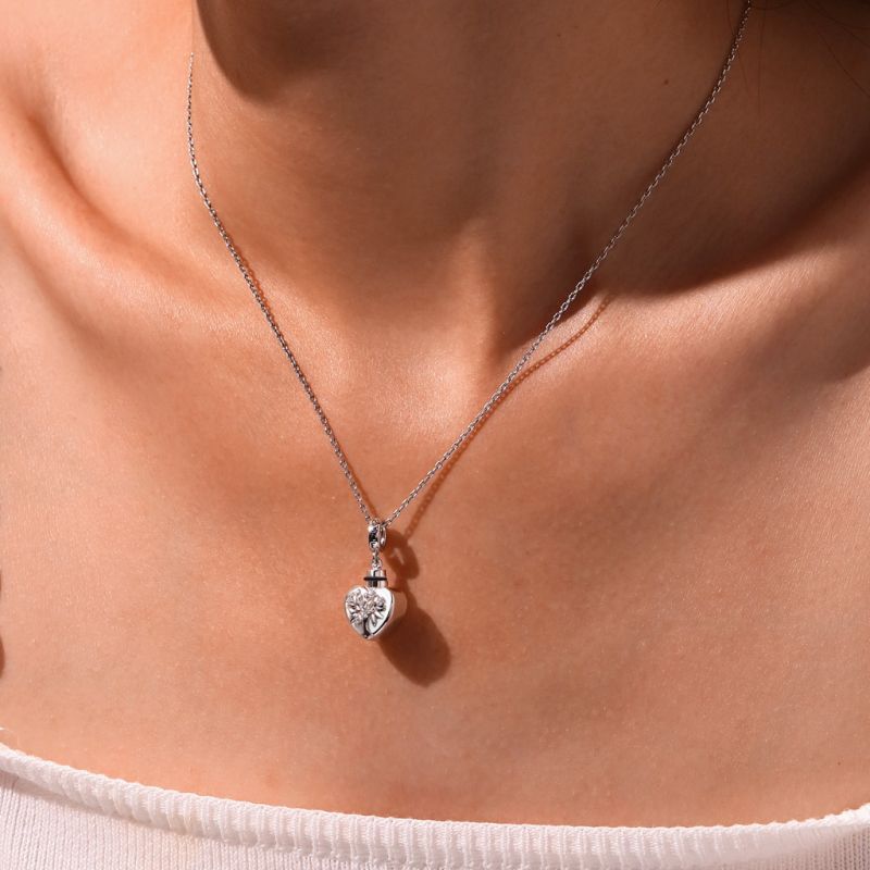 Tree of Life Memorial Urn Ashes Pendant