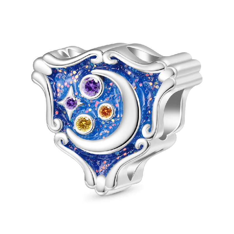 Shiny Moon Galaxy Pendant
