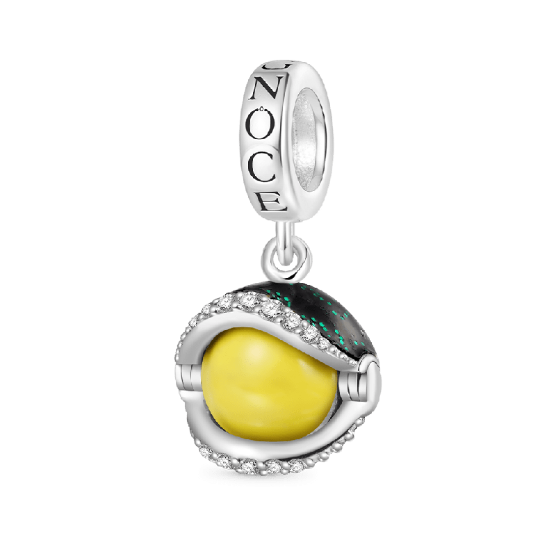 Halloween Rotatable Devil Eye Pendant