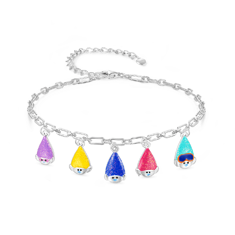 Trolls Figure Multicharm Bracelet