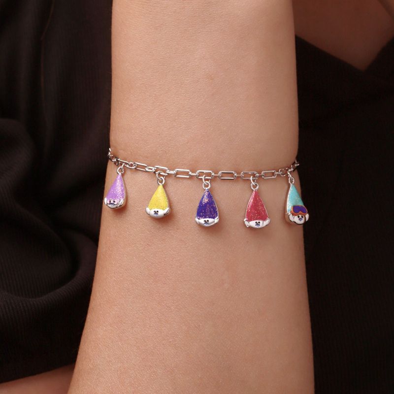 Trolls Figure Multicharm Bracelet