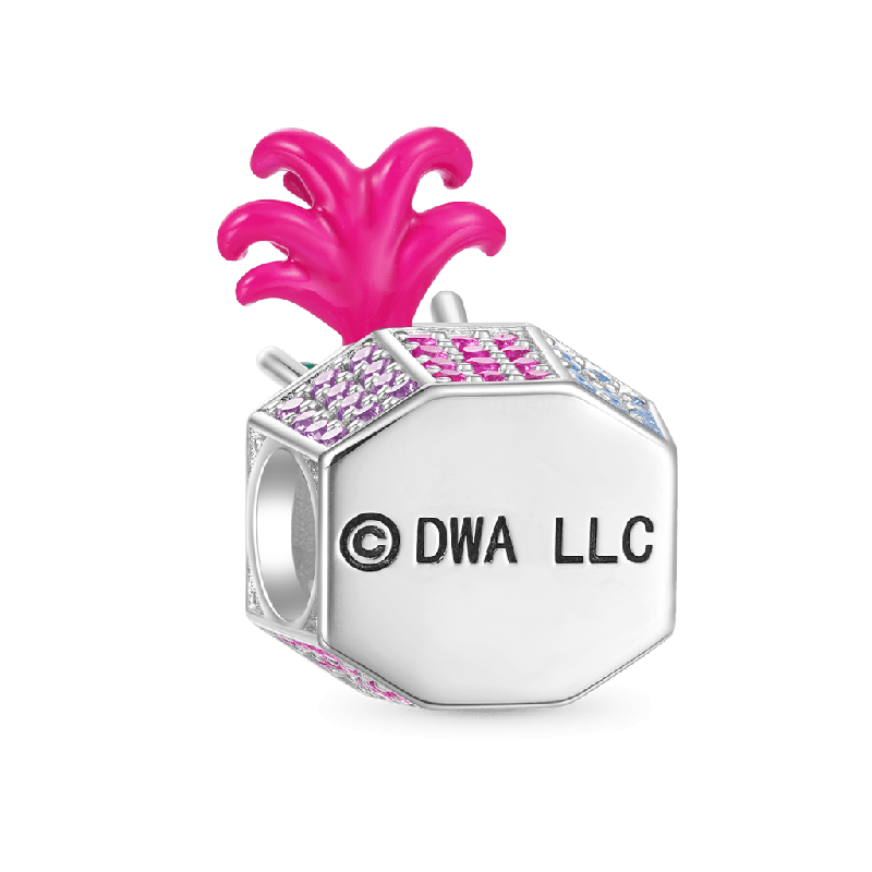 Trolls Poppy Diamond Charm