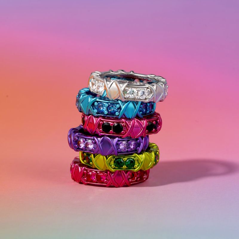 Shiny Pink Candy Ring