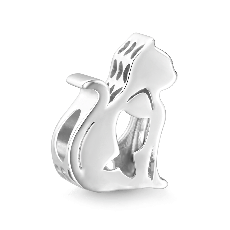 Cute Cat Silhouette Charm