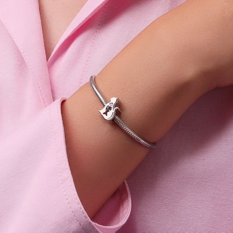 Cute Cat Silhouette Charm