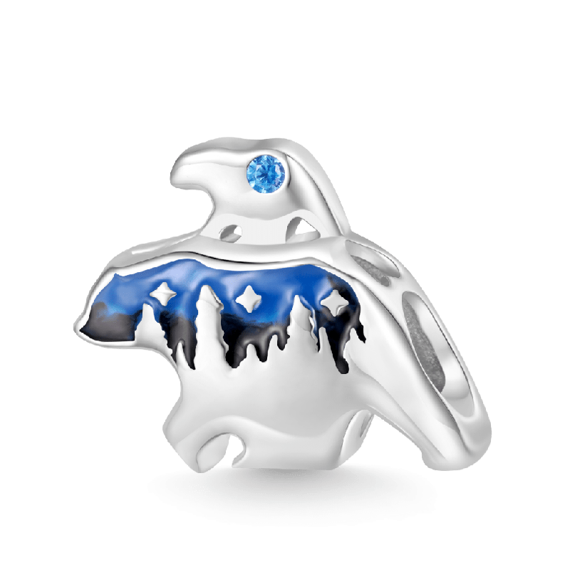 Parent-child Polar Bear Charm