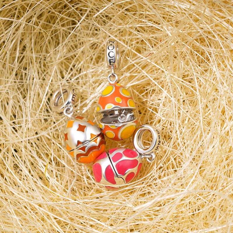 Easter Egg-Pocket Dachshund Pendant