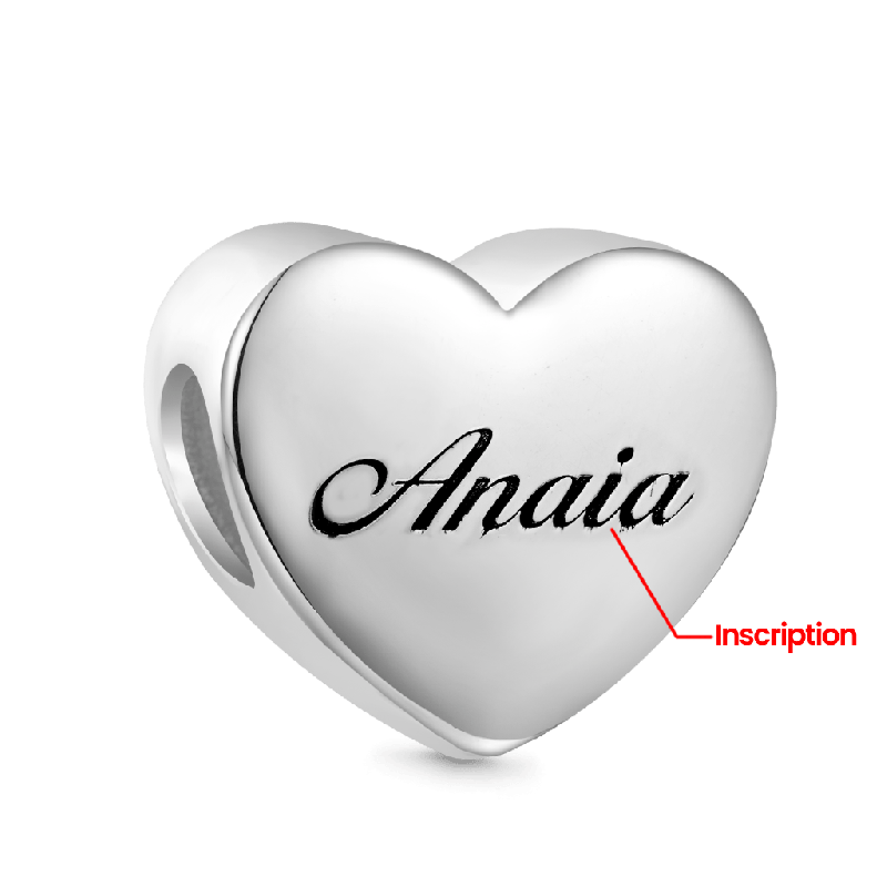 Mothers Palms Heart Charm