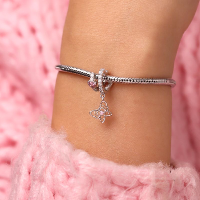 Butterfly Love Letter Charm