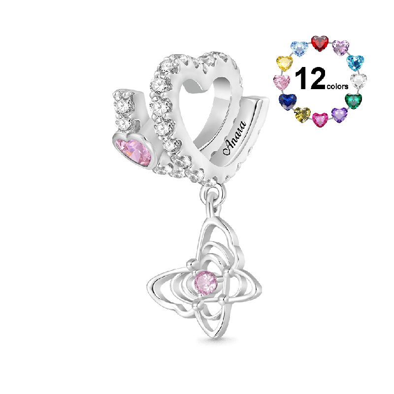 Butterfly Love Letter Charm