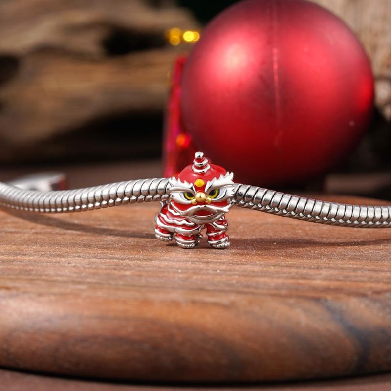 Lion Dance Charm